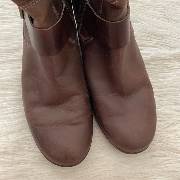 Pikolinos Brown Leather Brujas Slouchy Boots - Picture 3 of 11